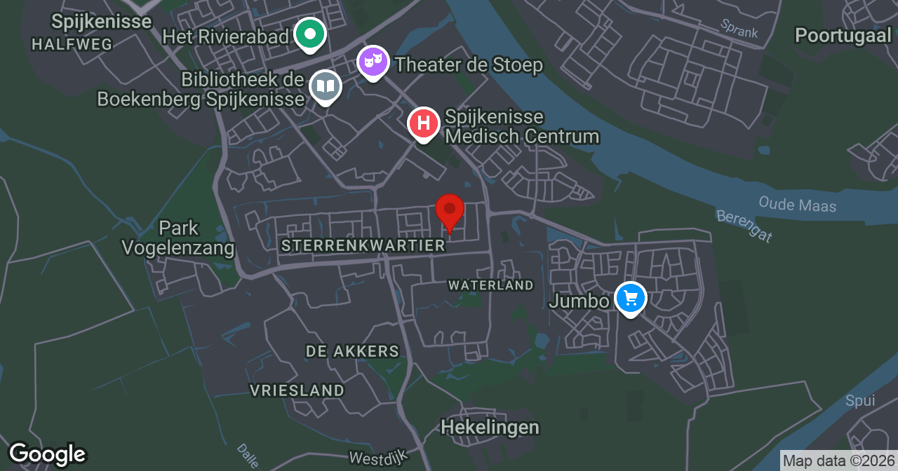 Kaart van de meldlocatie