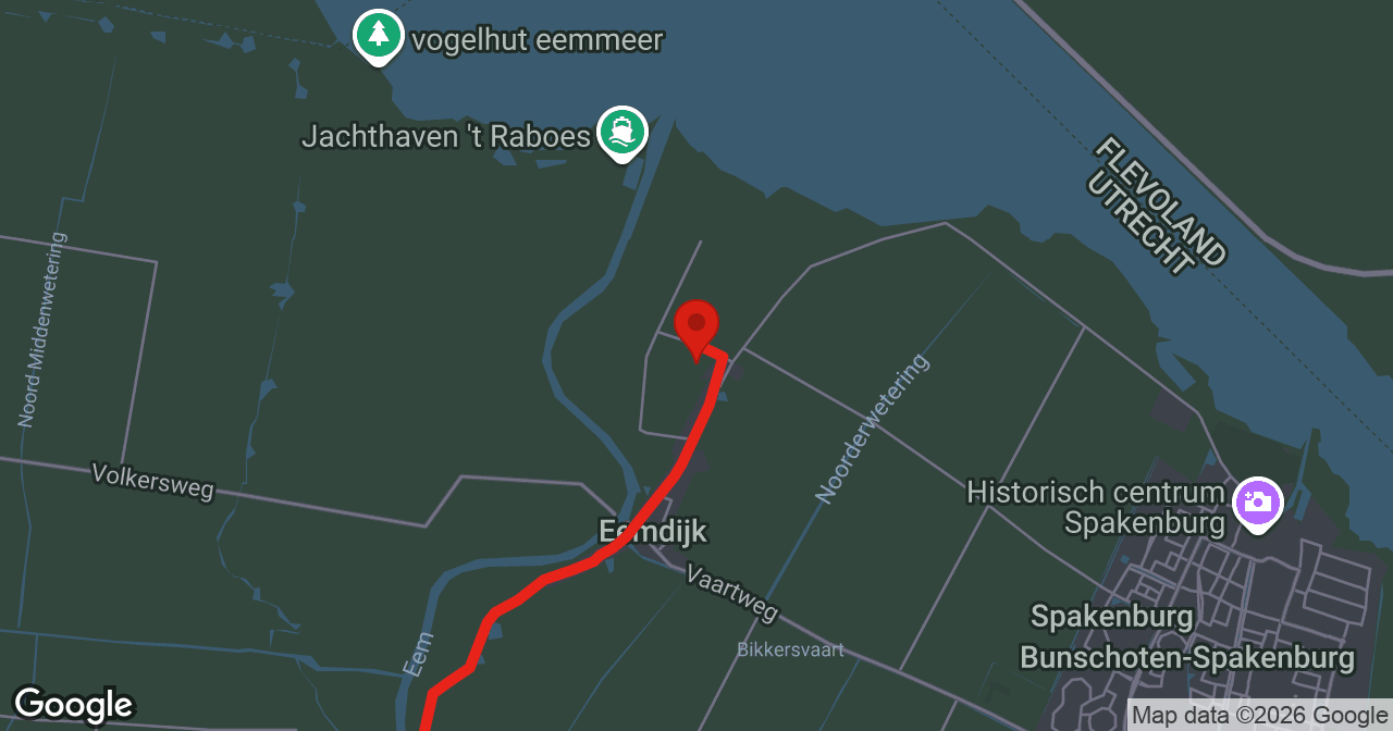 Kaart van de meldlocatie