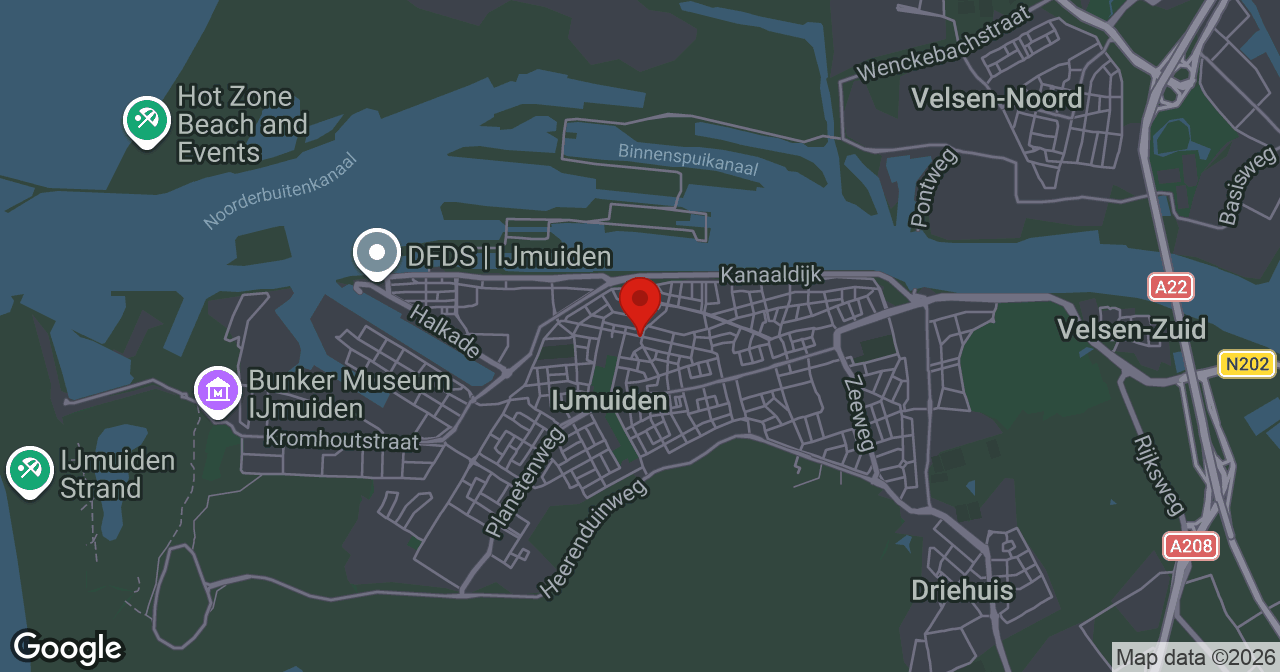 Kaart van de meldlocatie