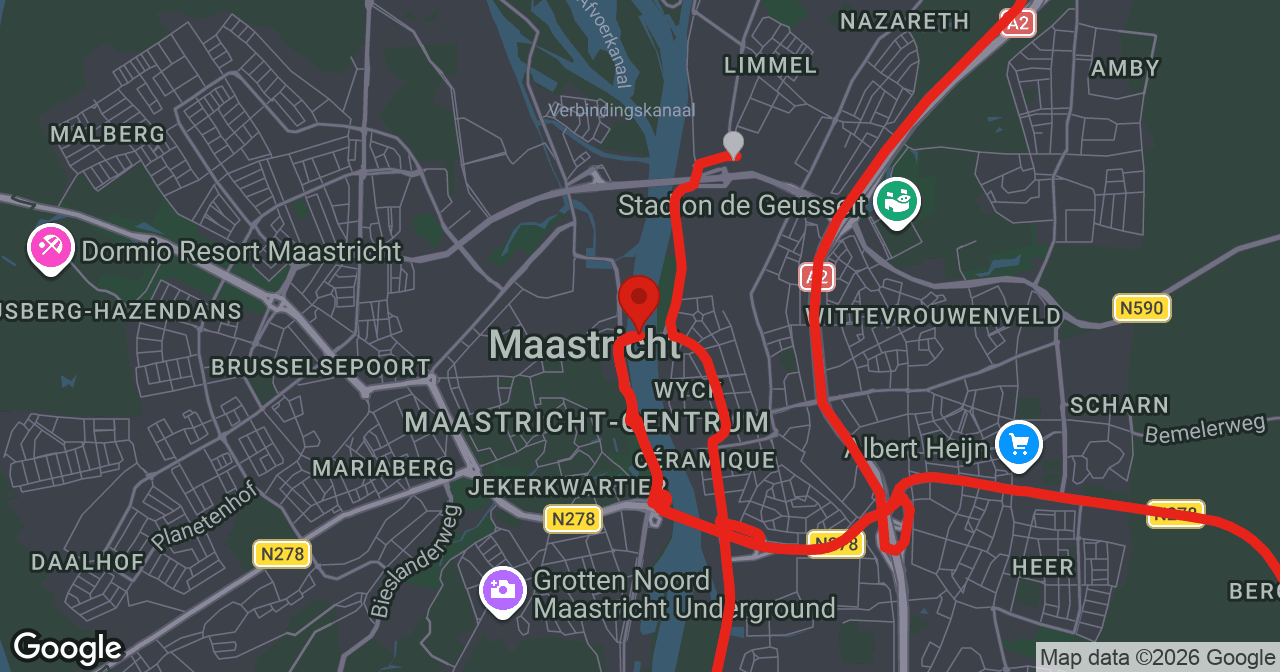 Kaart van de meldlocatie