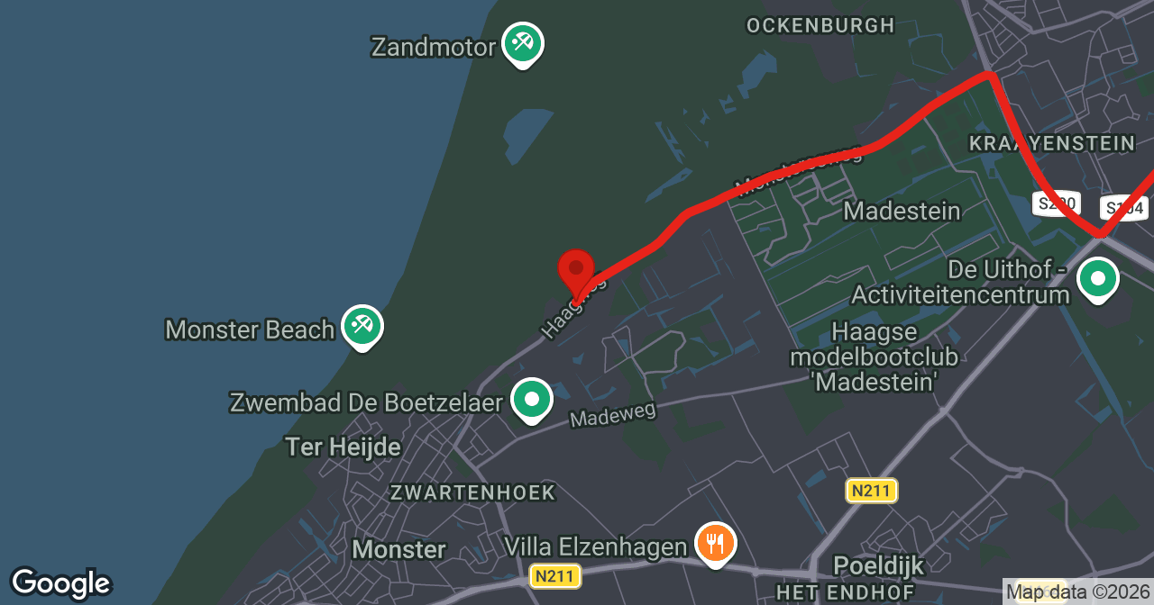 Kaart van de meldlocatie