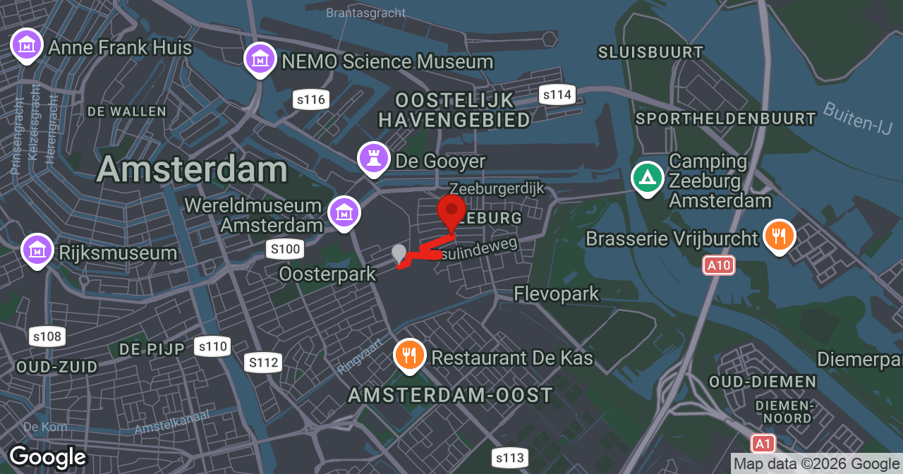 Kaart van de meldlocatie