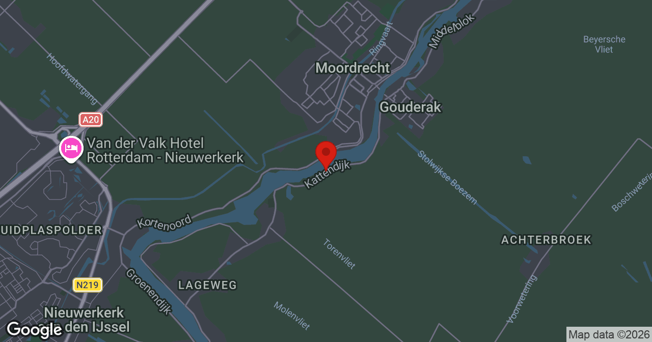 Kaart van de meldlocatie