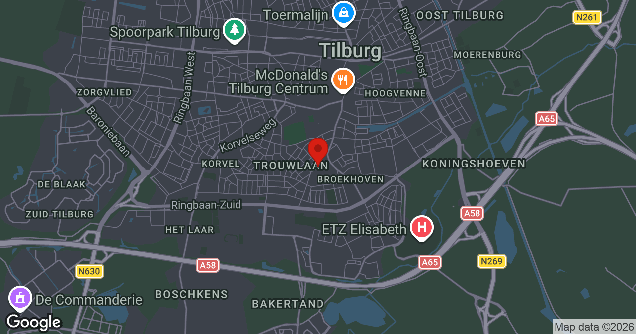 Kaart van de meldlocatie