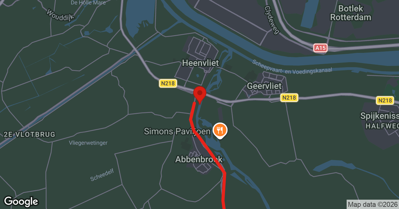 Kaart van de meldlocatie