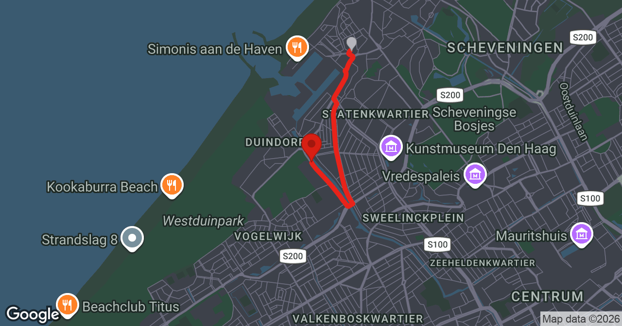 Kaart van de meldlocatie