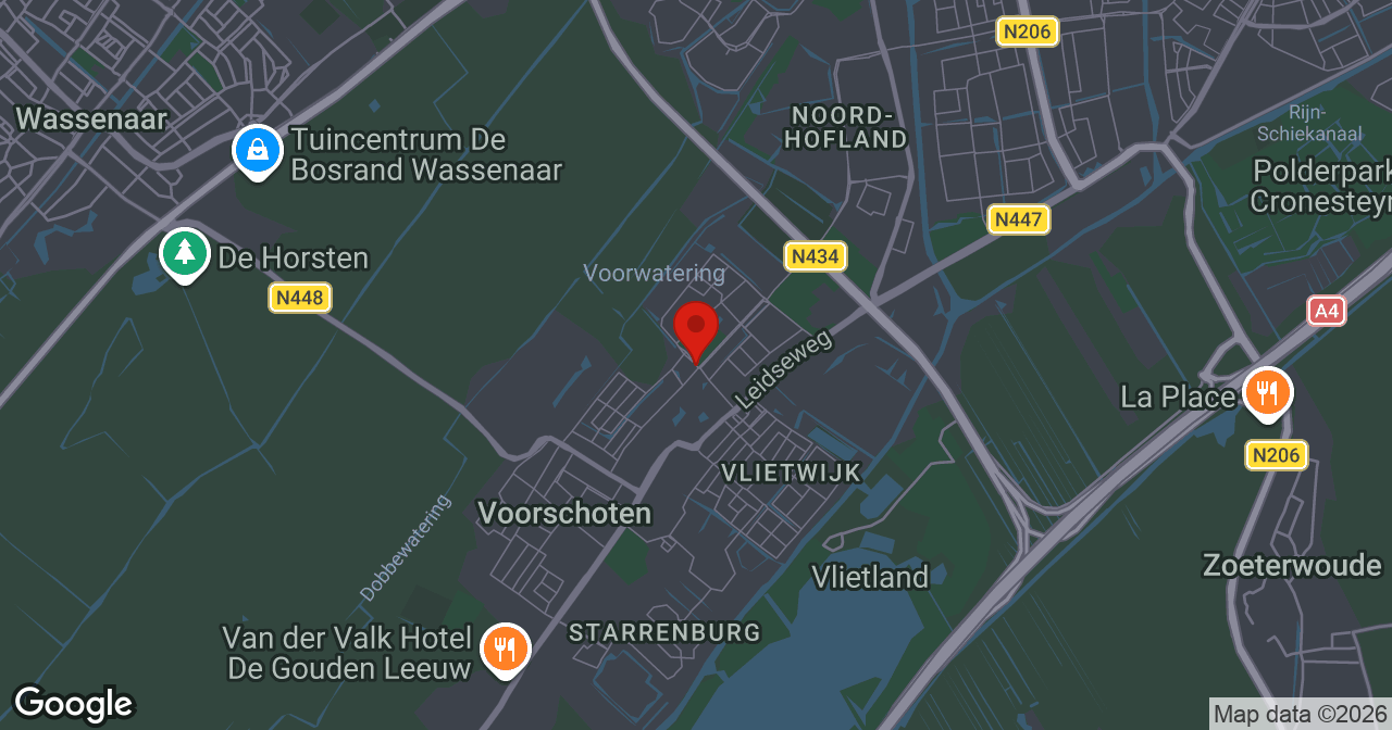 Kaart van de meldlocatie
