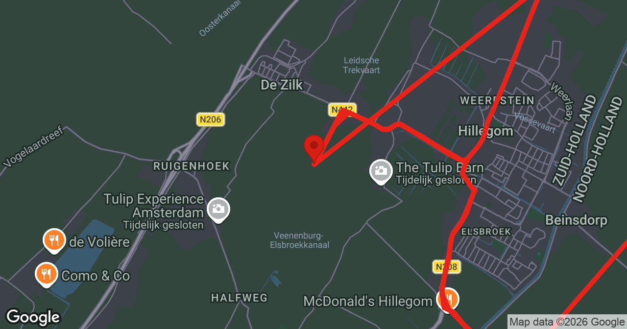 Kaart van de meldlocatie