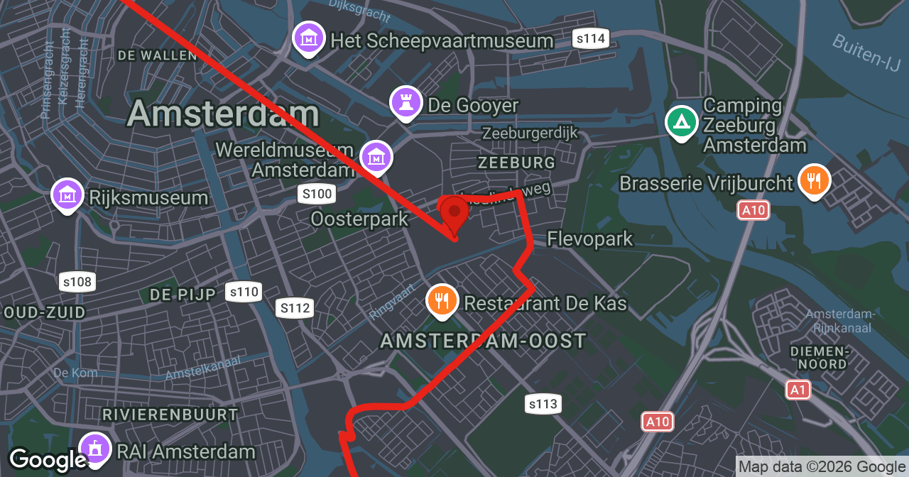 Kaart van de meldlocatie
