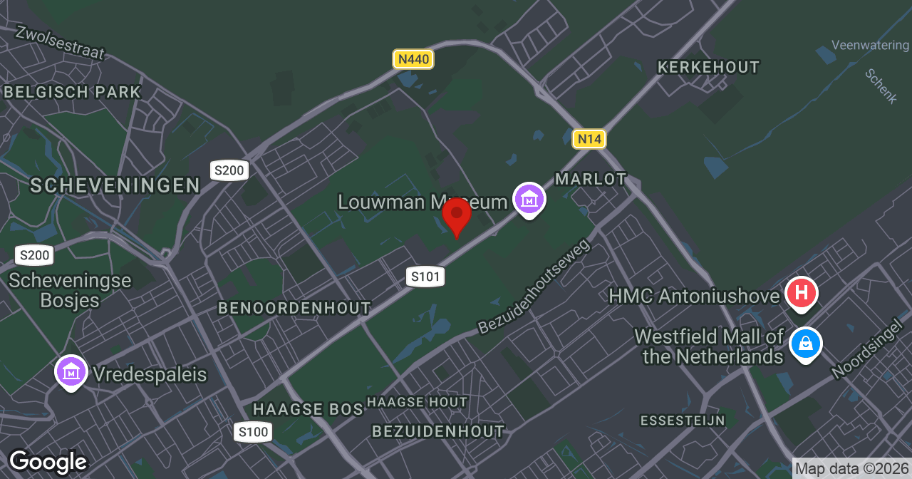 Kaart van de meldlocatie