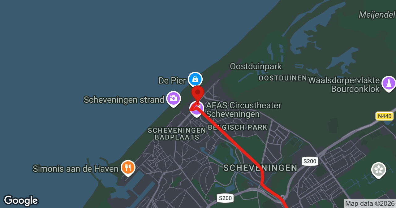 Kaart van de meldlocatie