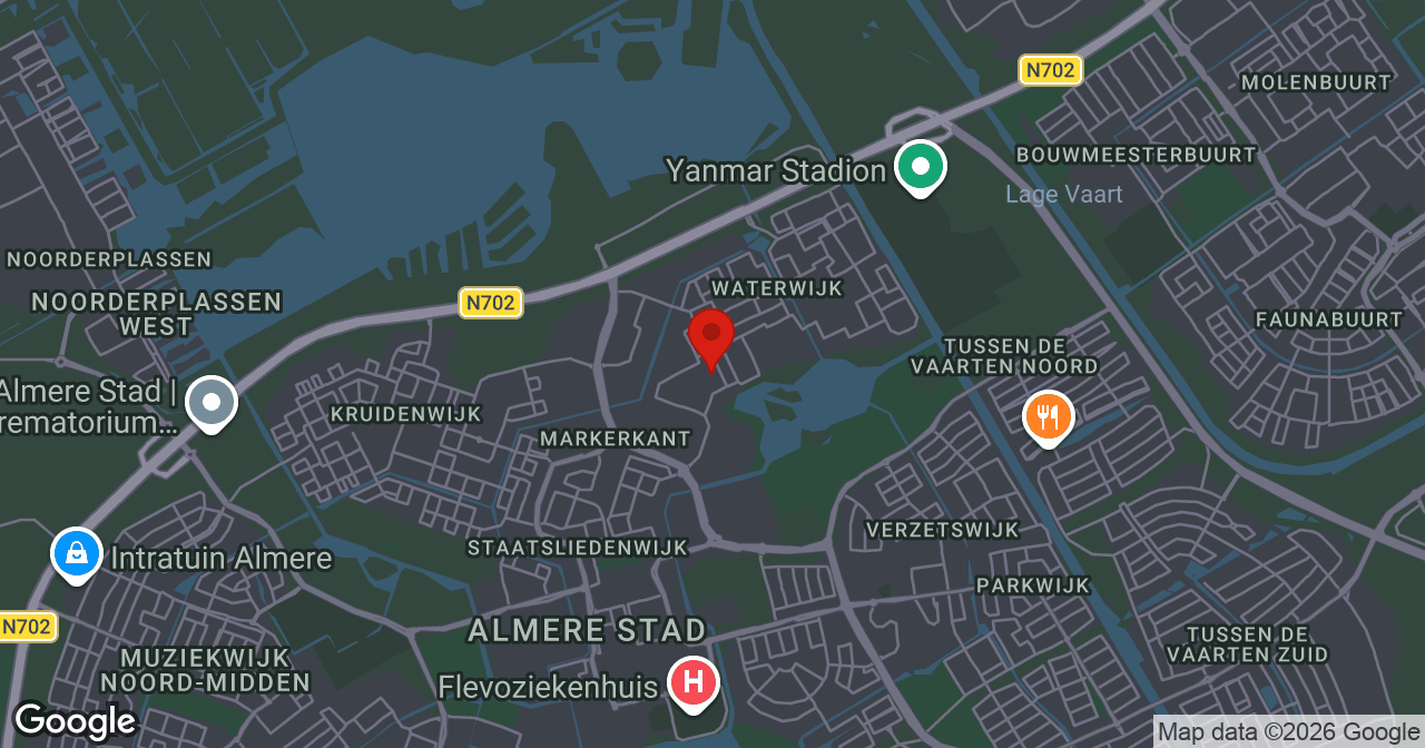 Kaart van de meldlocatie