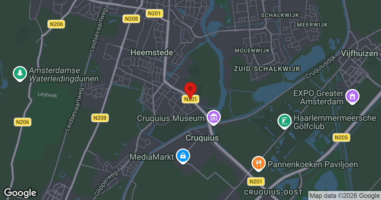 Kaart van de meldlocatie