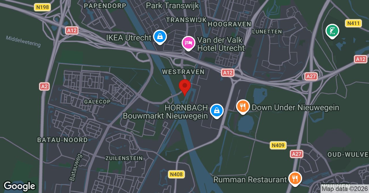 Kaart van de meldlocatie