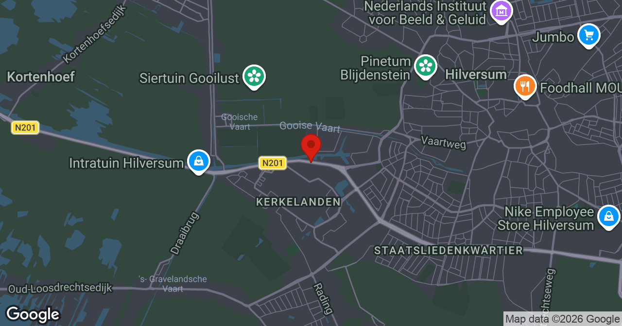 Kaart van de meldlocatie