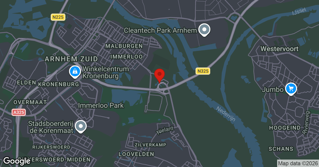 Kaart van de meldlocatie