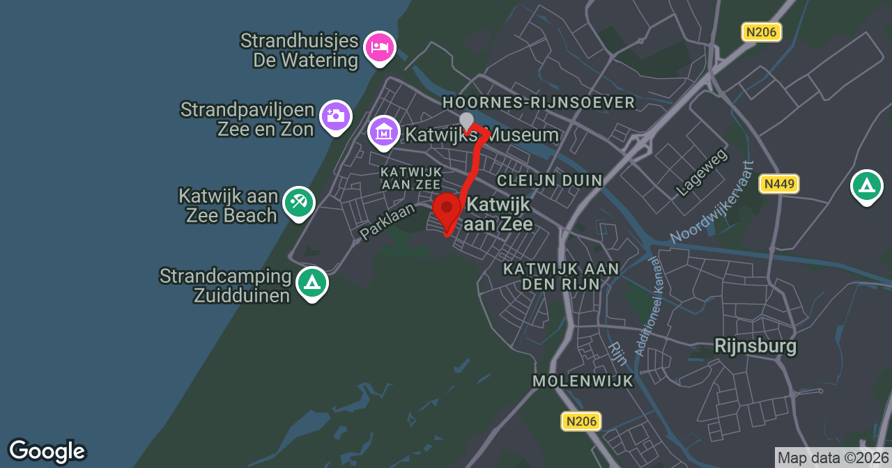 Kaart van de meldlocatie