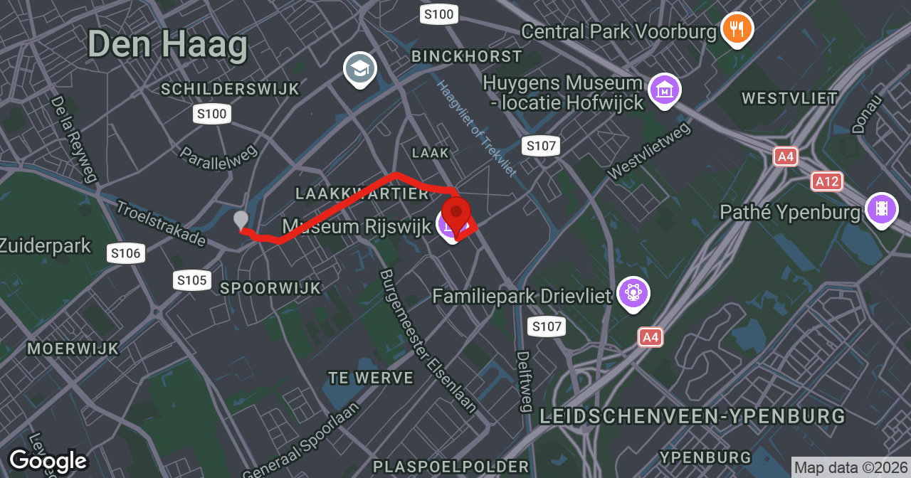 Kaart van de meldlocatie