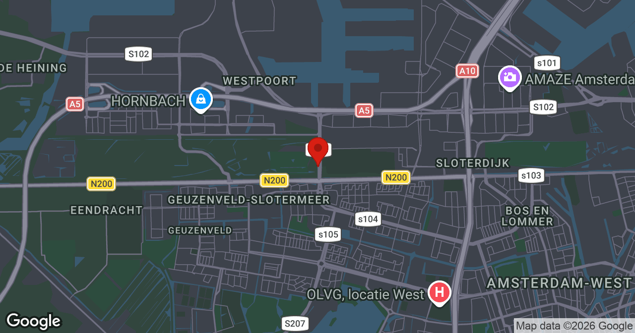 Kaart van de meldlocatie