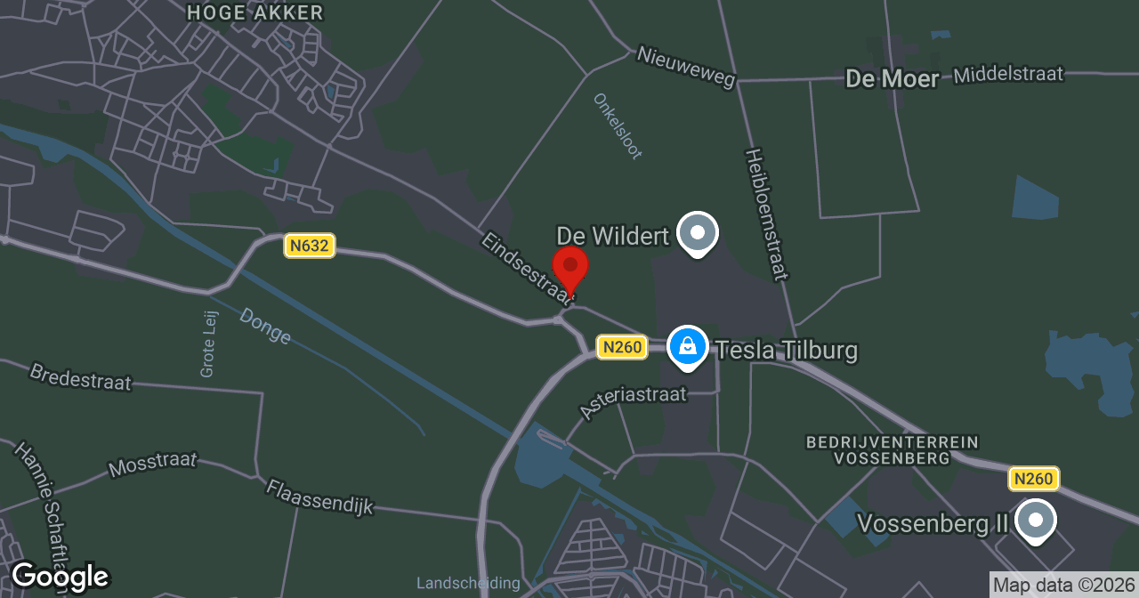 Kaart van de meldlocatie
