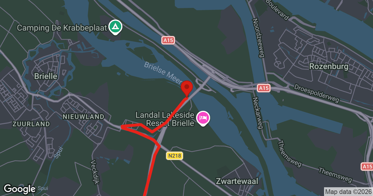 Kaart van de meldlocatie
