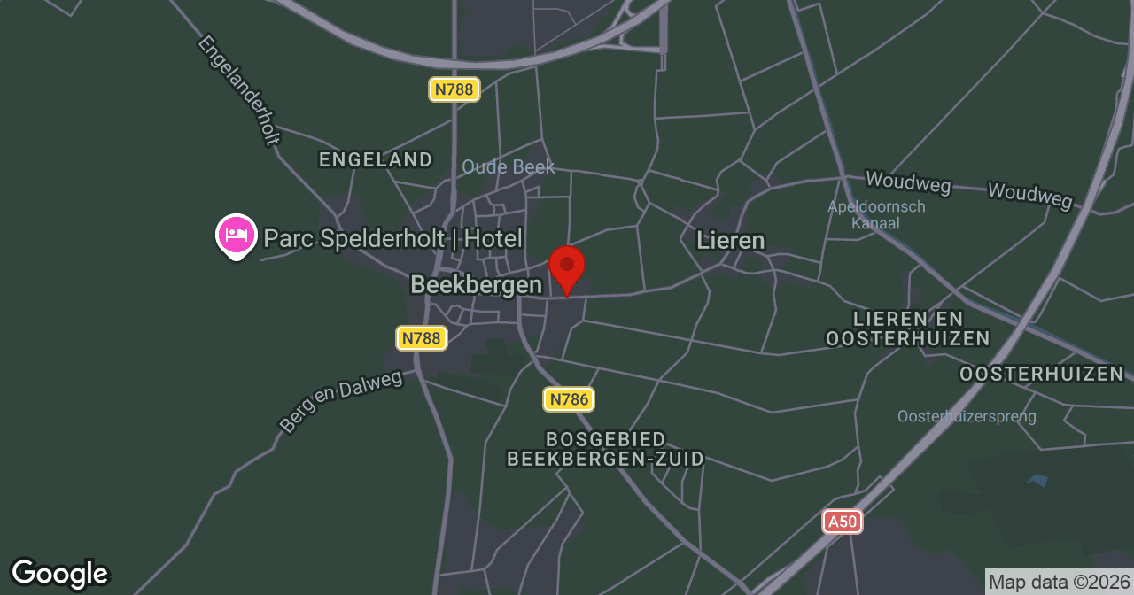 Kaart van de meldlocatie