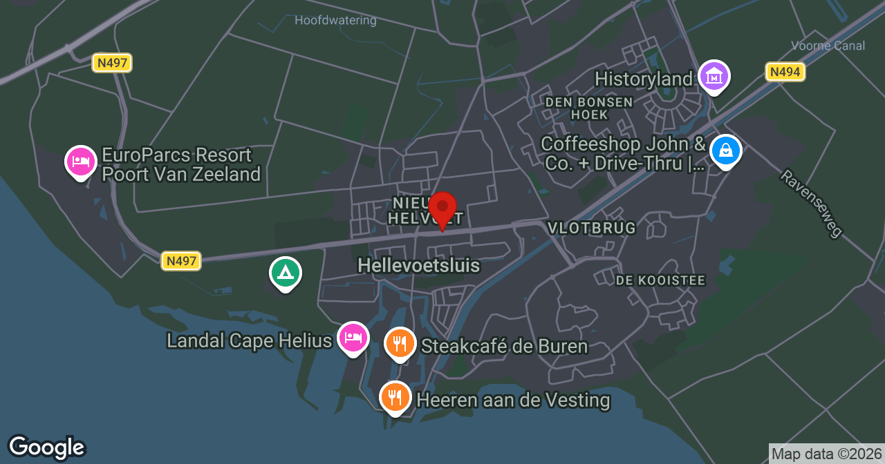 Kaart van de meldlocatie