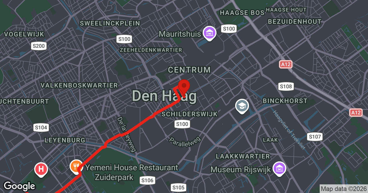 Kaart van de meldlocatie