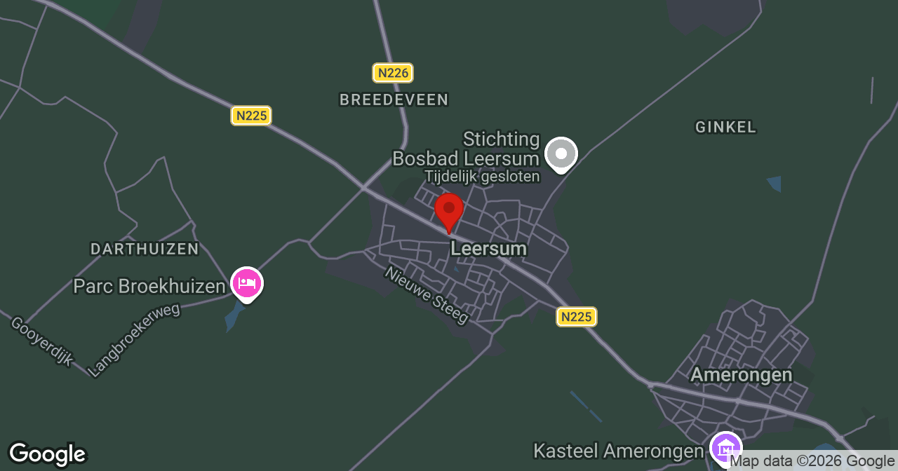 Kaart van de meldlocatie