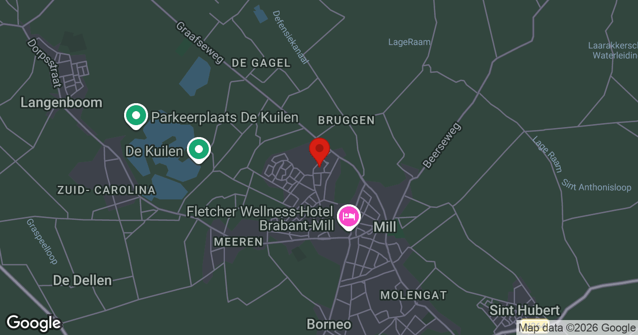 Kaart van de meldlocatie