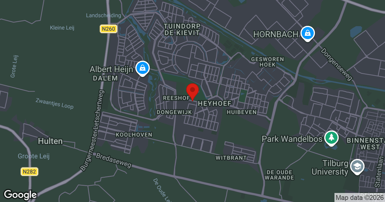 Kaart van de meldlocatie