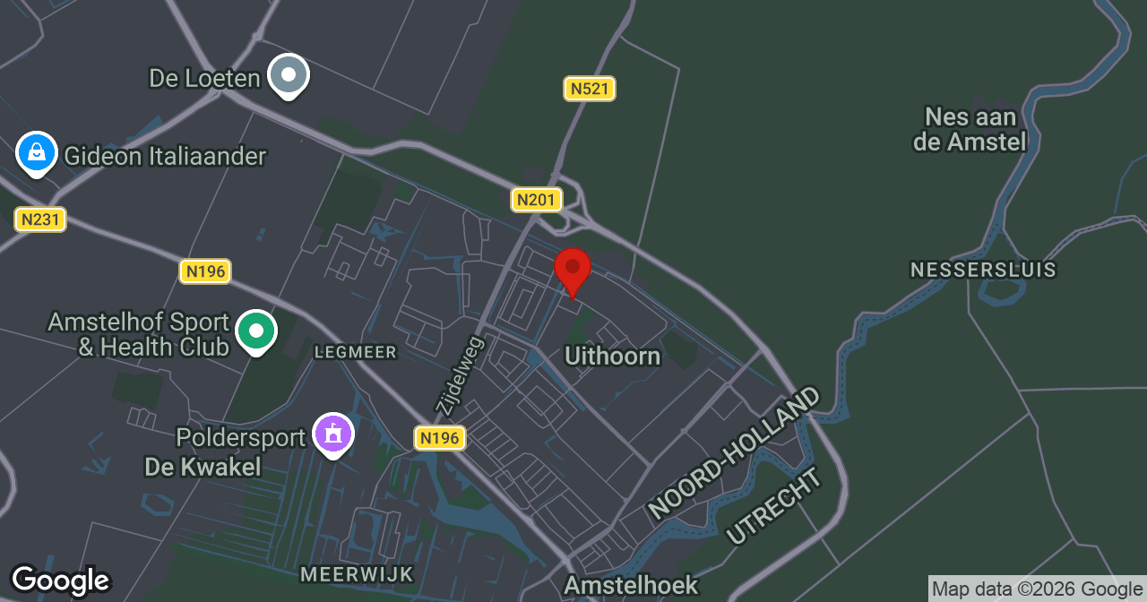 Kaart van de meldlocatie