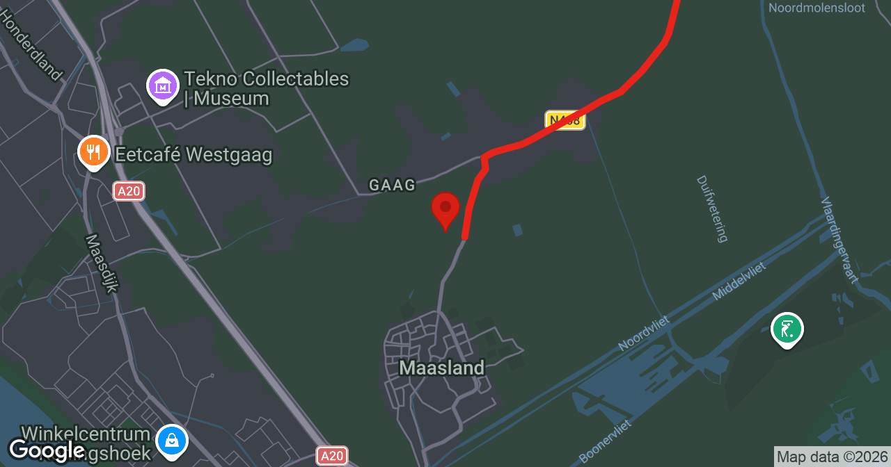 Kaart van de meldlocatie