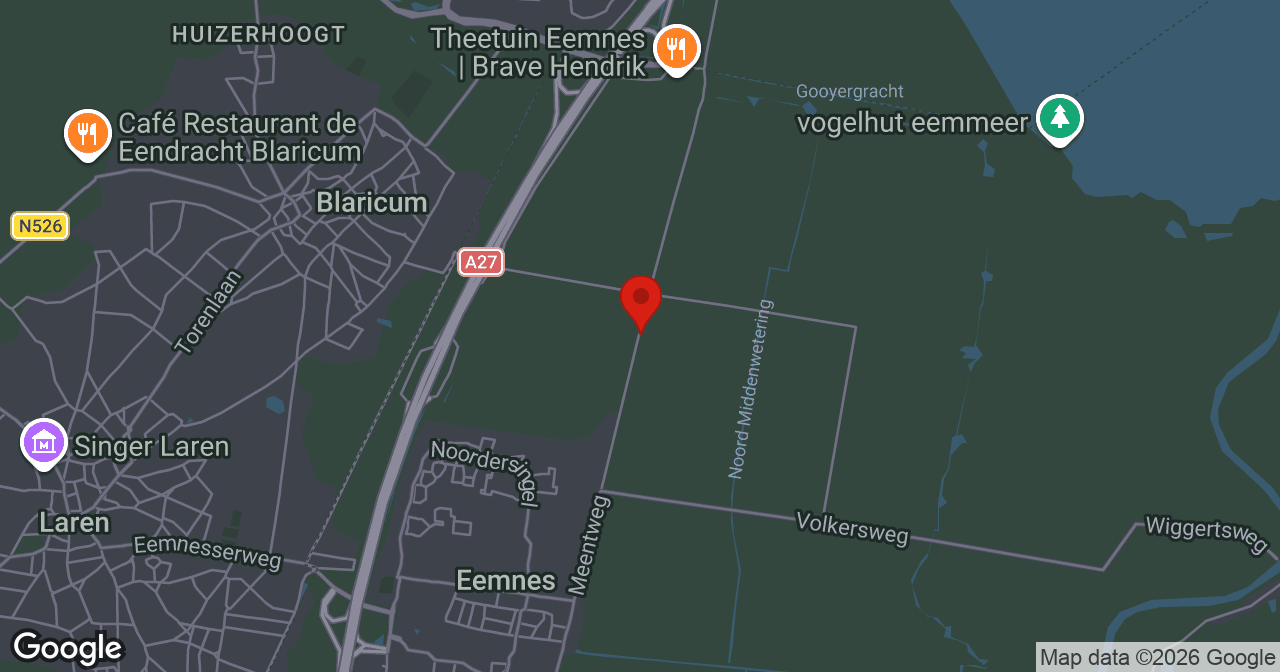 Kaart van de meldlocatie
