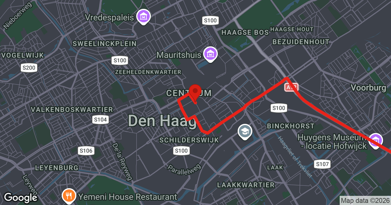 Kaart van de meldlocatie