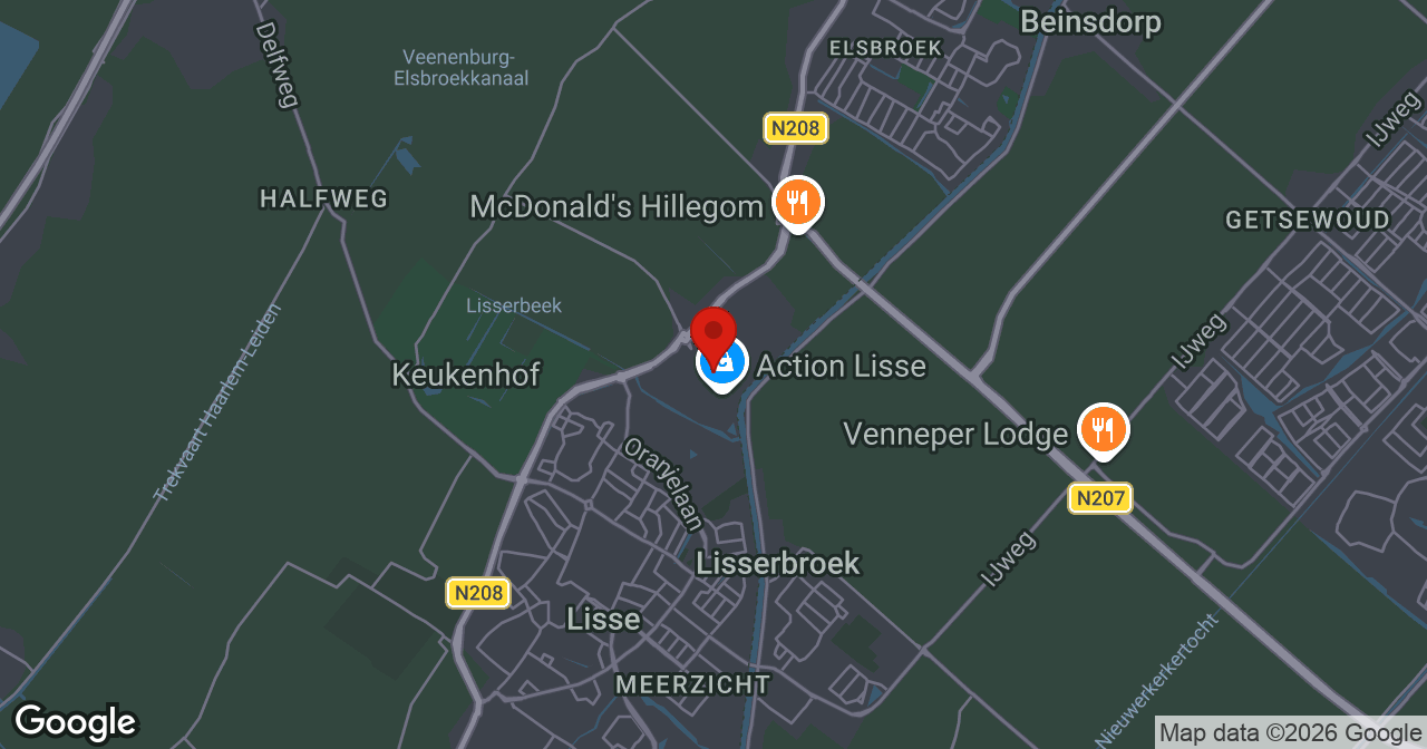 Kaart van de meldlocatie