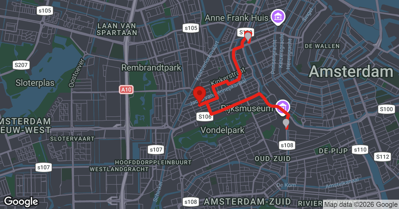 Kaart van de meldlocatie