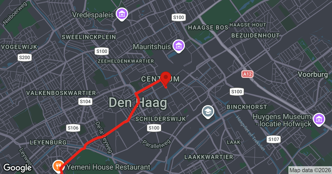 Kaart van de meldlocatie