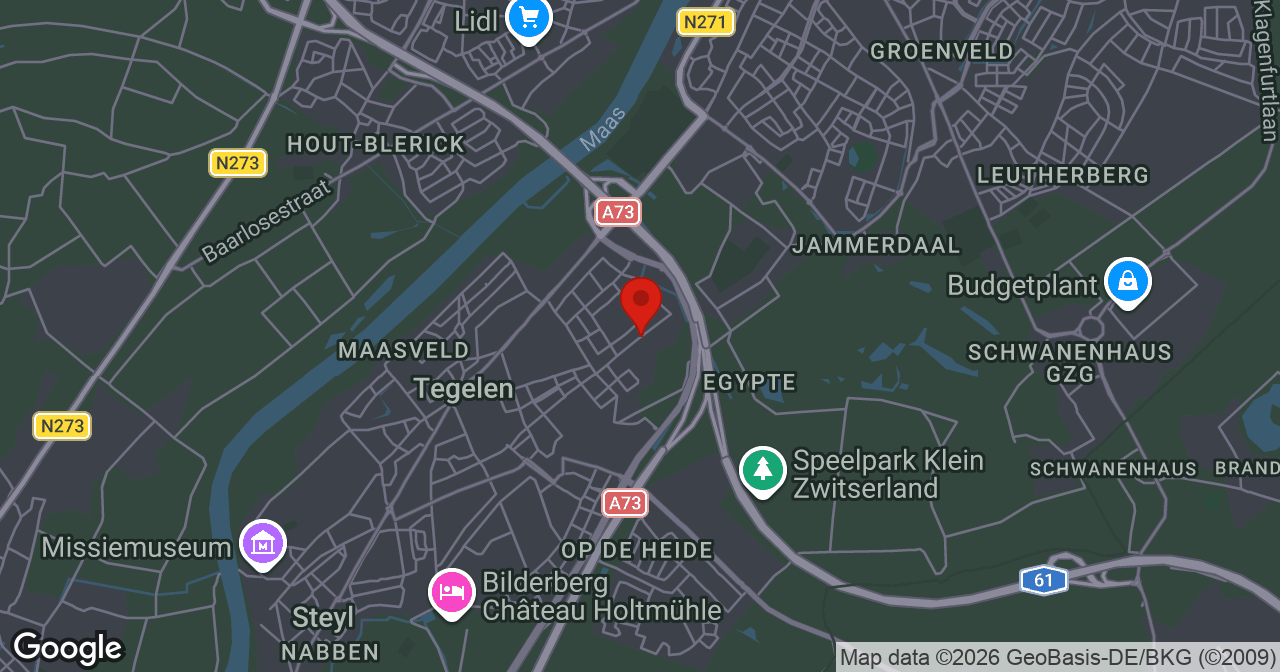 Kaart van de meldlocatie
