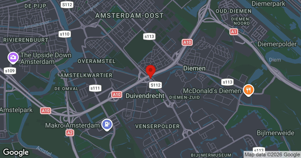 Kaart van de meldlocatie