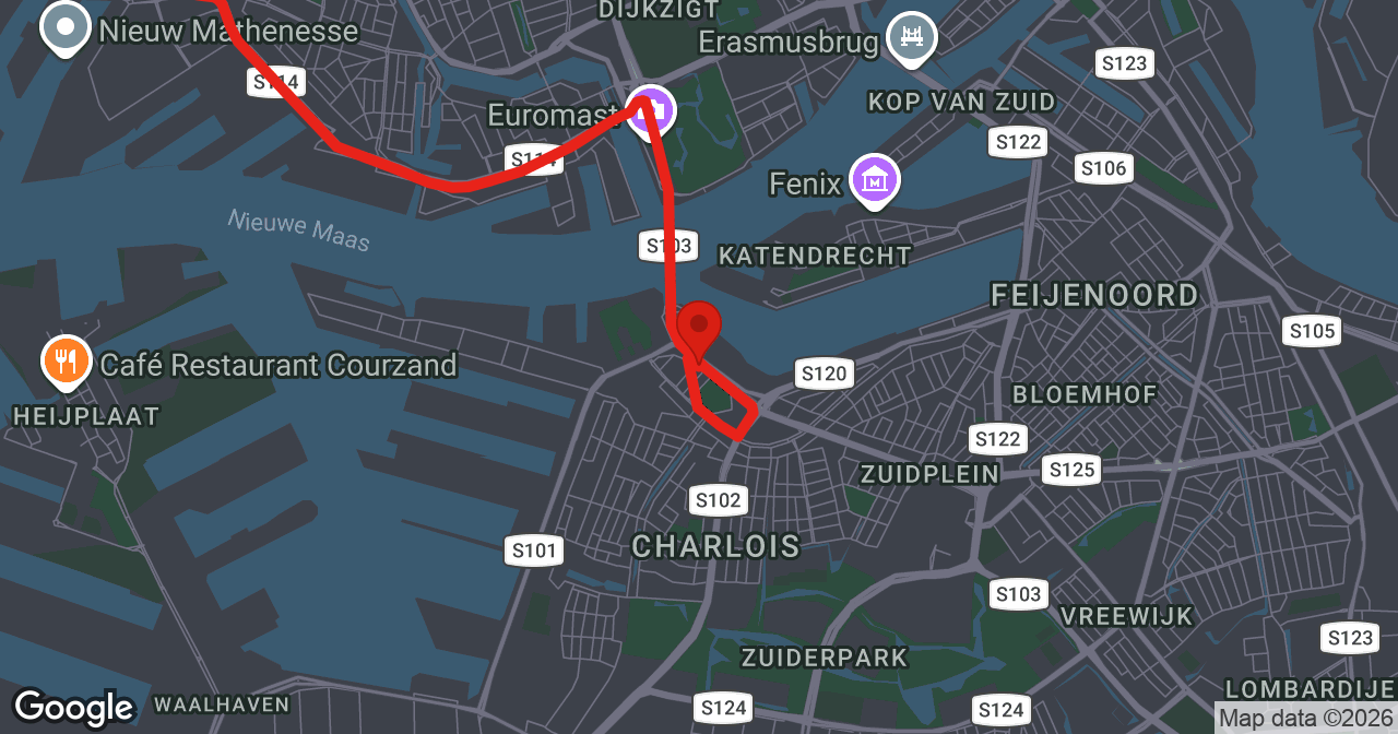 Kaart van de meldlocatie