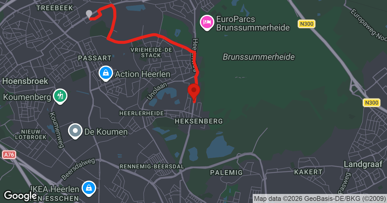 Kaart van de meldlocatie