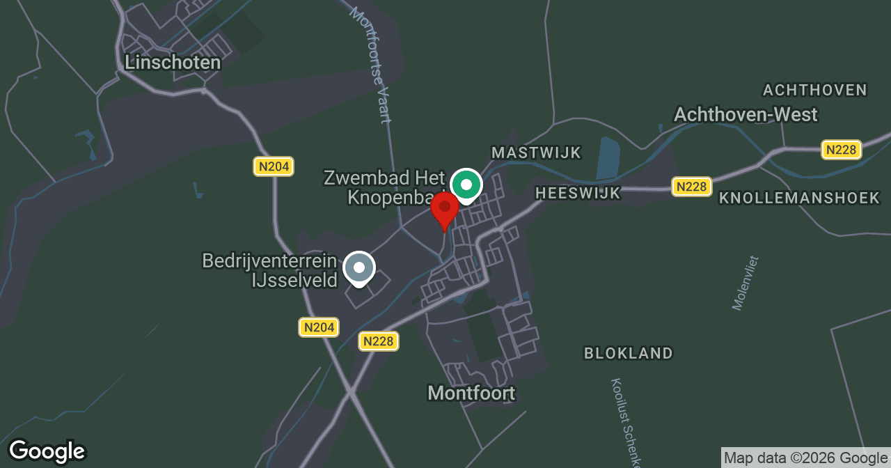 Kaart van de meldlocatie