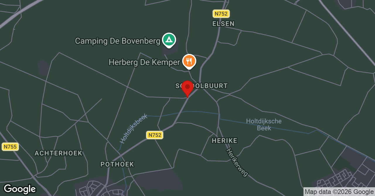 Kaart van de meldlocatie