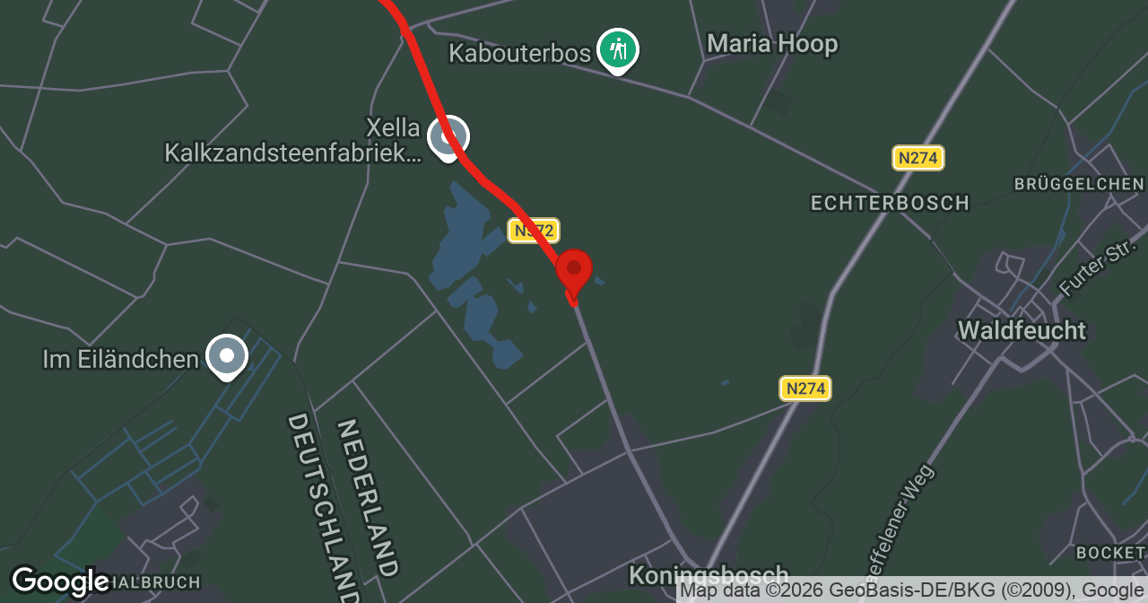 Kaart van de meldlocatie