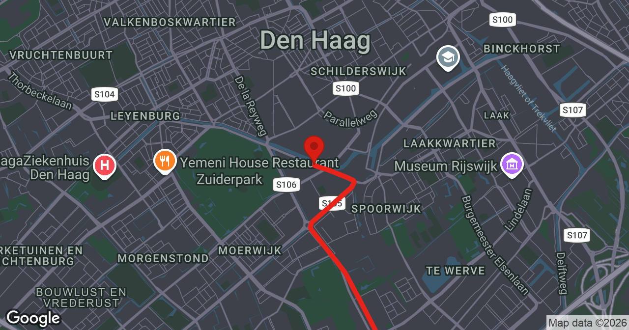 Kaart van de meldlocatie