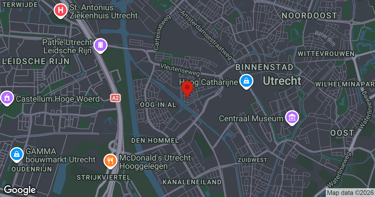 Kaart van de meldlocatie