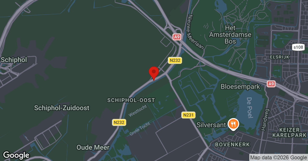 Kaart van de meldlocatie