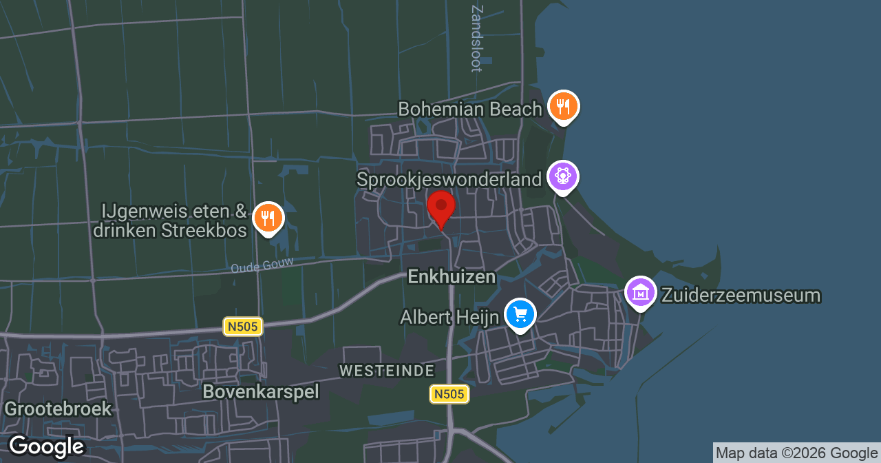 Kaart van de meldlocatie