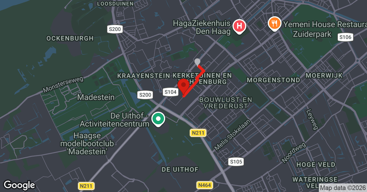 Kaart van de meldlocatie